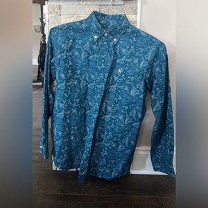 Ariat Boys Paisley Western Shirt